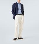 Хлопковая поло с логотипом Etro, Dark Blue - фото 2