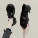 Лоферы женские черный Jnlvwa - фото 2