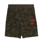 Шорты BAPE Asia Camo Sweat Shorts, Olive Drab - фото