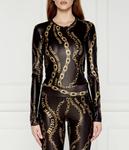 Боди Versace Jeans Couture Slim Fit, черный - фото