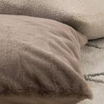 Чехол на подушку done. Imala, 45x1x45 см, серо-коричневый - фото 3