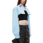 Рубашка Pre styled Two piece Set Alexander Wang, черный/синий - фото 5