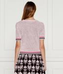 Кофта женская Marc Cain вязаная с коротким рукавом, розовый - фото 4