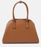 Средняя кожаная сумка-тоут Prada, Caramel - фото