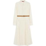 Max Mara Studio кружевное платье-рубашка MaxMara Studio, белый - фото