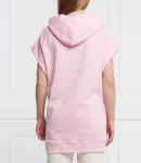 Толстовка TWINSET relaxed fit, роза - фото 4