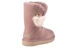 Зимние ботинки женские, среднего размера, розовые Ugg - фото 4