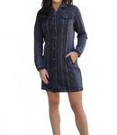 Джинсовое платье Gabrielle в черном цвете DEAR JOHN DENIM - фото 2