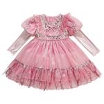 Платье для девочек PROTECTCAMEL, розовый - фото