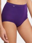 Трусы макси, 3 пары + Sloggi, фиолетовый - фото