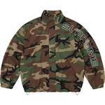 Supreme Вышитая спортивная куртка, Light Blue/Light Blue - фото 5