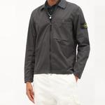 Куртка мужская Stone Island на молнии, серый - фото 3