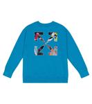 Толстовка Arrows из хлопкового джерси Off-White, белый - фото 3