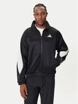 Свитшот loose fit Stadium JN1821 Adidas, чёрный - фото