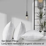 Oxtxuzdm Подушка с наполнителем из пуха и полиэстера Multicolor - фото 7