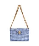 Сумка через плечо с цветком для вечеринки Kurt Geiger, синий - фото