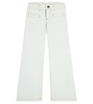 Расклешенные джинсы bestie со средней посадкой Bonpoint, синий - фото