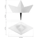 Моя домашняя солнечная светильник с LED Quinlan, набор из 2 LED-солнечных прожекторов для корабля LED-модуль 2 шт., RGB | Теплый белый с колышками для земли My Home, белый - фото 5
