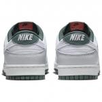 Мужские кроссовки для скейтбординга Nike Dunk, White/Gray/Green - фото 5