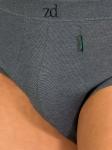 Трусики zd ZERO DEFECTS Mini Brief, темно-серый - фото 3