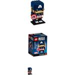 Конструктор Super Hero Collection Marvel, Captain America BrickHeadz, 79 деталей LEGO - фото 6