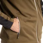 Толстовка Klim Glacier full zip, коричневый - фото 4