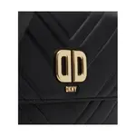 Кожаная сумка через плечо Dkny, черный - фото 4