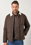 Куртка JP1880 COLLAR ZIP POCKETS, Hazelnut/Brown - фото 4