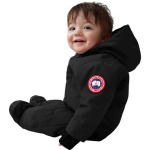 Зимний комбинезон Baby Lamb - для младенцев Canada Goose, черный - фото 2