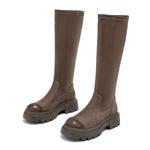 Ботильоны женские кофейные Eblan, цвет Coffee - фото 3