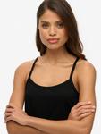 Strappy хлопковый топ от Studios Superdry, Black - фото 4