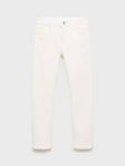 Детские джинсы slim denim Mango, White - фото 2