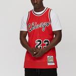 Mitchell Ness Мужская баскетбольная майка Red - фото 5