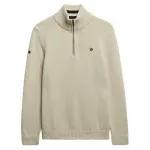 Свитер Superdry M6110706A half zip, бежевый - фото
