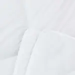 Одеяло с подушкой, 2 шт., белое, 155 х 200 см, микрофибра vidaXL - фото 8