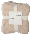 Одеяло Homlando LOOP, 130x2x170 см, бежевый - фото 4