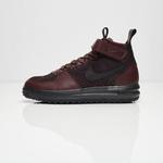 Кроссовки Nike Lunar Force 1 Flyknit Workboot 'Deep Burgundy', коричневый - фото 4