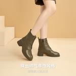 Ботинки Martin Boot женские Dg, хаки - фото 7