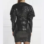 Платье с пайетками Karl Lagerfeld, черный - фото 3