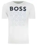 Футболка Regular fit Boss Kidswear, белый - фото