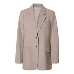 Блейзер Selected Marlie Relaxed Sb, бежевый - фото