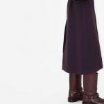 Пальто женское фиолетовое Burberry - фото 6