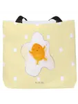 Шоппер Mr. & Mrs. Panda, желтый пастельный - фото