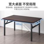 Стол компьютерный 100x60 см Naijia складной, усиленный, теплый белый, комплект со стулом - фото 5