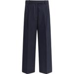 Широкие брюки THOM BROWNE, синий - фото