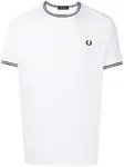 Футболка Twin Tipped Fred Perry, белый - фото