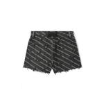 Джинсовые шорты женские Alexander Wang, черный - фото 3