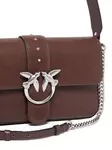Мини-сумка через плечо Love One PINKO, коричневый - фото 4