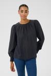 Блузка Kaffe KA Roca, черный - фото 2