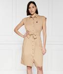 Платье Aeronautica Militare, бежевый - фото 3